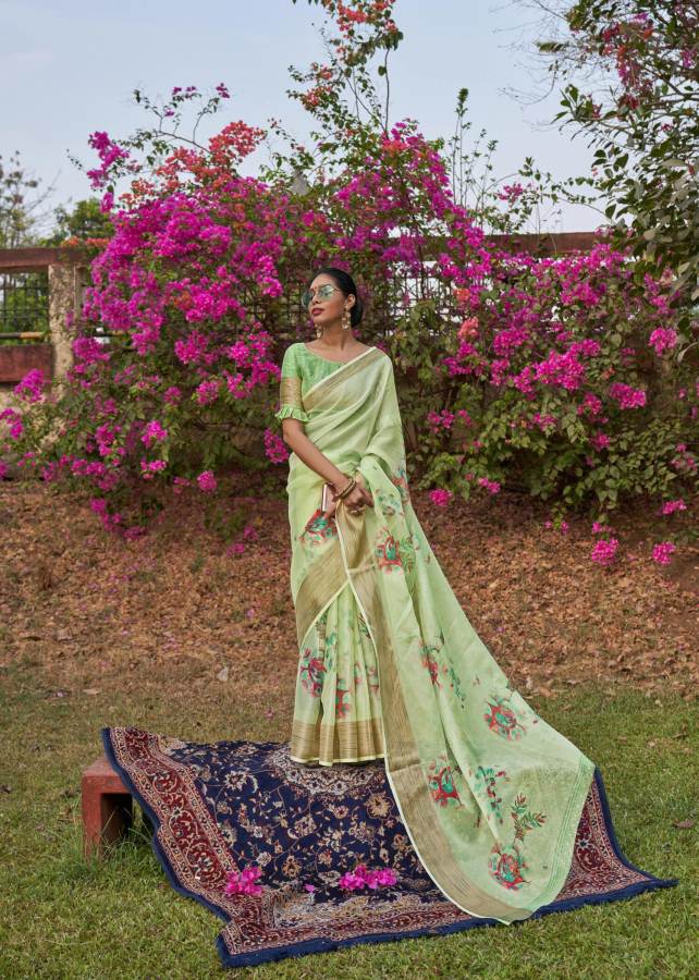 Shangrila Pichika Organza 2 New Fancy Designer Festive Wear Saree Collection